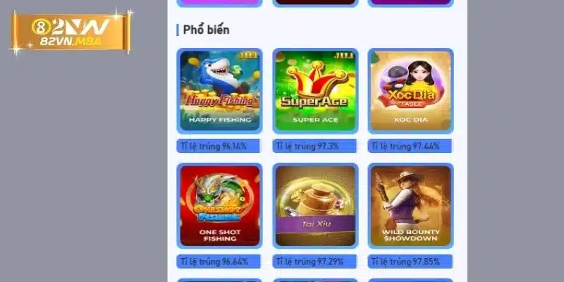 Giới thiệu 82vn với sảnh đánh bài hấp dẫn