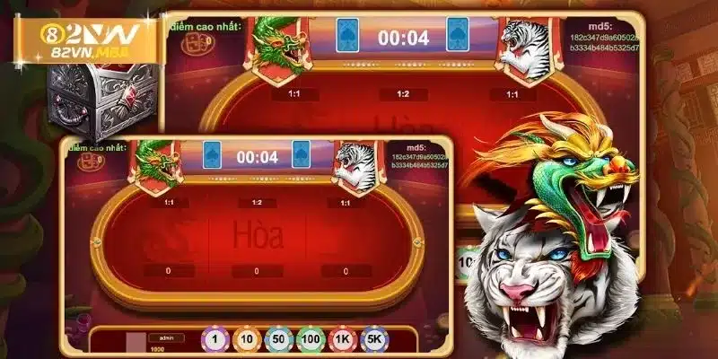 Thời gian đặt cược mỗi ván chơi rồng hổ